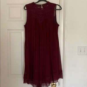 Maroon Altar’d State dress
